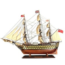 Wooden 'HMS VICTORY - 1765' Battle Ship Model Maket 3D puzzle DIY kit