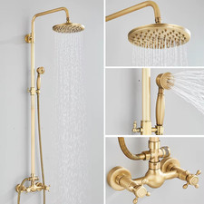 Antique Brass Shower Faucets