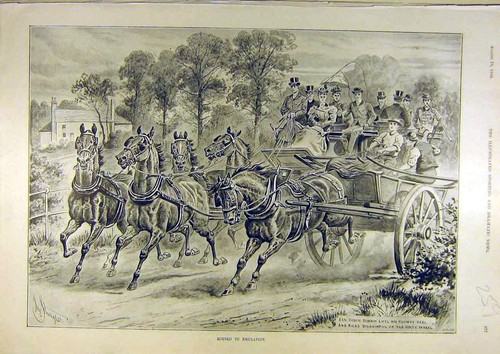 Original old antique - original, print