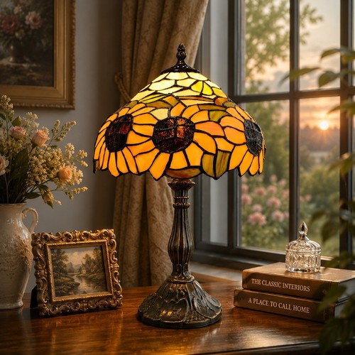 Tiffany style table - tiffany,