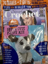 Simply Crochet Magazine #167 2025: 70 Makes: Granny quilt + Little Doggy kit