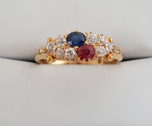 Gorgeous 1898 old cut - gorgeous,