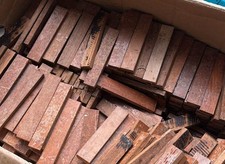 Teak Parquet Flooring - Reclaimed - 45 Pieces 120 X 24mm