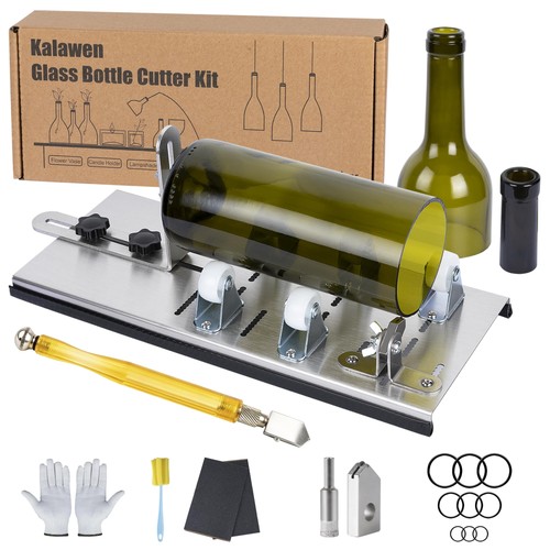 Glass adjustable bottle cutter - adjustable,