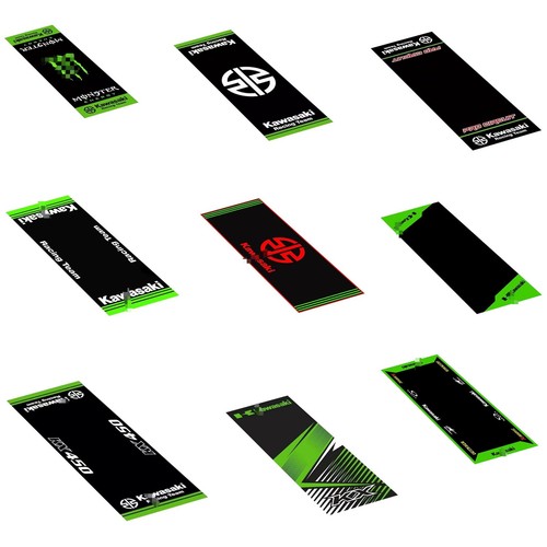 For kawasaki racing garage mat - for,