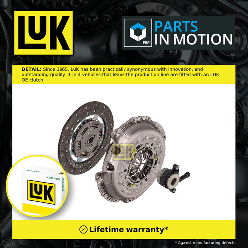 Clutch kit 3pc - kit,