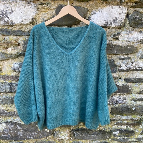 Jumper soft wool mohair - jumper, alpaca