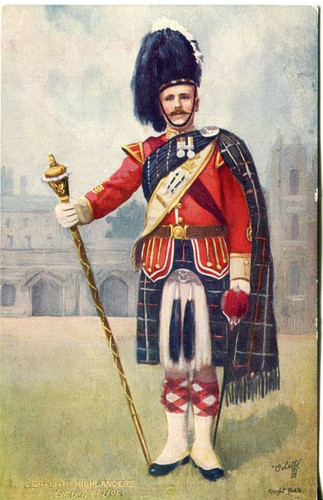 Seaforth highlanders drum - seaforth,