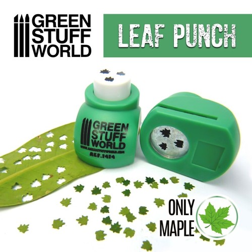 Miniature leaf punch medium - leaf,