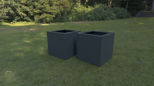 Aluminum garden planter 400mm - garden,