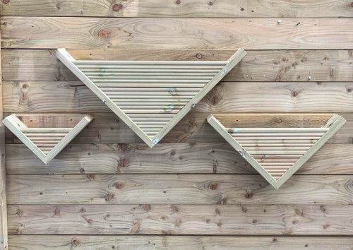 Handmade hanging decking wall - hanging,