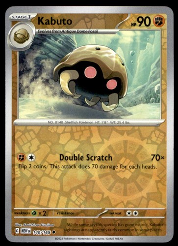 Kabuto 140 165 uncommon - uncommon, 151
