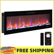 Smart Electric Fireplace with
