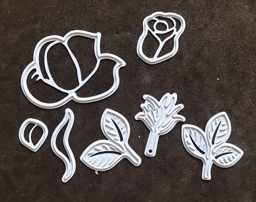 Build rose flowers leaves - build, a
