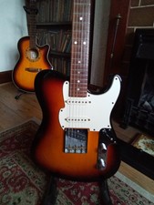 Fret-King Blue Label Super S Electric Guitar ,includes hard case + gig bag.