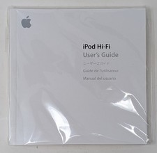 Apple iPod Hi-Fi User's Guide