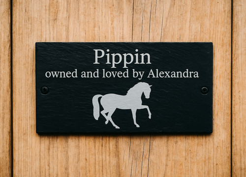 Personalised engraved slate - engraved,