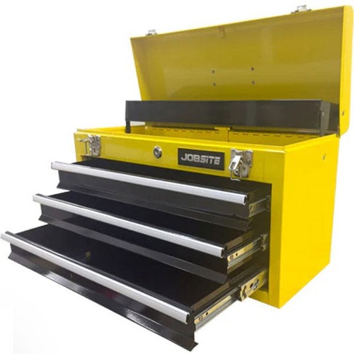 Portable metal tool box chest - portable,