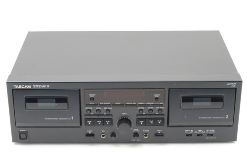 Tascam 202mkv dual cassette - tascam,