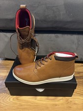 Brand New Firetrap Men’s Boots - Size 10 - Brown - With All Original Packaging