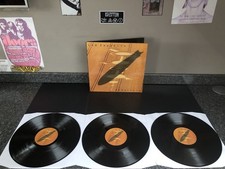 TRIPLE VINYL LP LED ZEPPELIN ALBUM REMASTERS ZEP 1 UK 1ST PRESS EX+/EX SUPERB