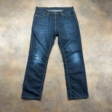 LEVI'S 541 Jeans Blue Men (34 Inch Waist) (29 Inch Leg) Regular Fit Distressed
