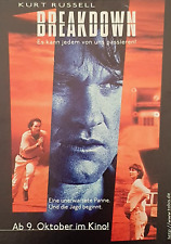 Breakdown 15 1997 ‧ Thriller/Action Movie Film Postcard. Kurt Russell