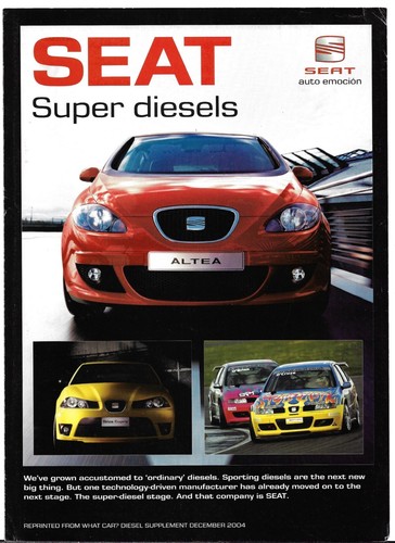 Seat sporting diesels 2004 - seat,
