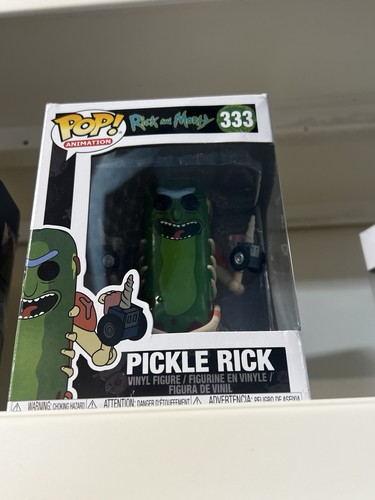 Funko pop vinyl pickle rick - pickle,