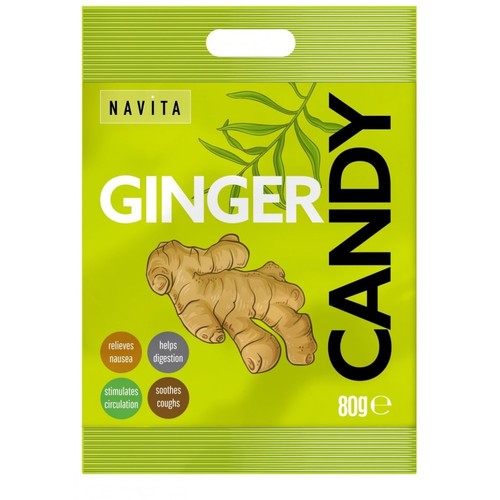 Navita hard ginger - candy, 80g