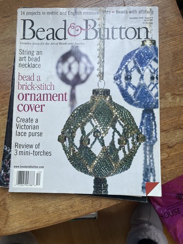 Bead button magazine october - button,