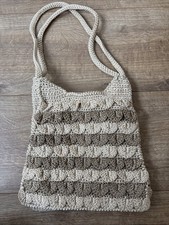 Neutral earth tones - tones, crocheted