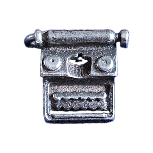 Typewriter silver souvenir - typewriter,