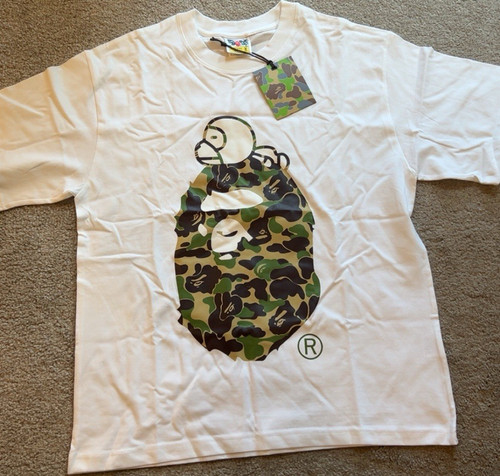 Bathing ape white camouflage - a,