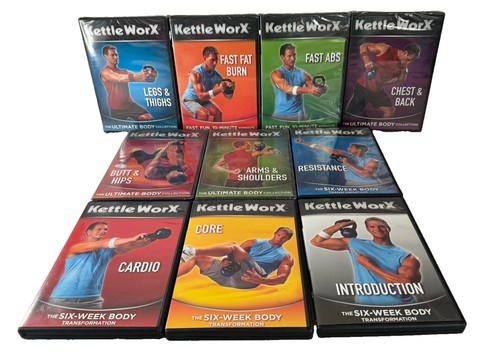 Kettle worx dvds - 10,