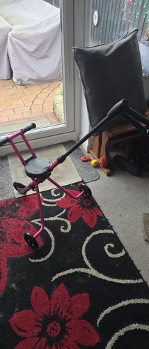 Trike push along with handle