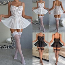 Sexy Womens Lace Lingerie Set