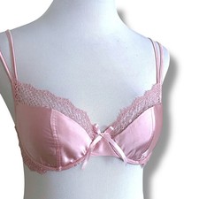 Miss Naory 34B Bra Pink Silk