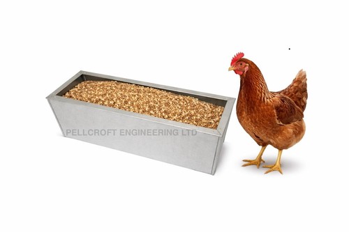 Galvanised rectangular chicken - galvanised,