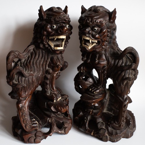 Large pair chinese antique - chinese,