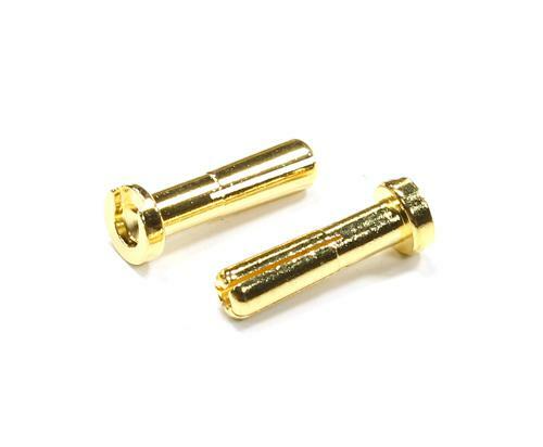 Bullet type 4mm male - male, connector