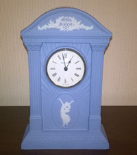 Wedgwood Blue Jasperware Dancing Hours Millennium Clock