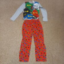 Boys Official Lego Ninjago Long Sleeved Pyjamas by Avon Age 9/10 Yrs 