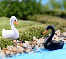 Mini Swan Figurine Fairy