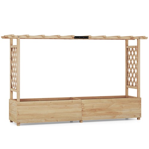 Raised garden bed fir - garden,