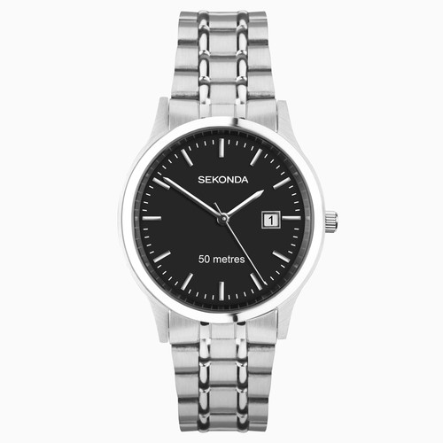 Sekonda davies 39mm - mens, round