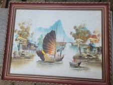 Vintage Oil Painting of