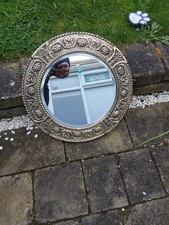 Antique Brass Arts Crafts Wall