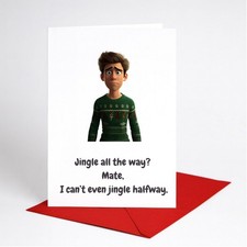 Funny Christmas Card Rude