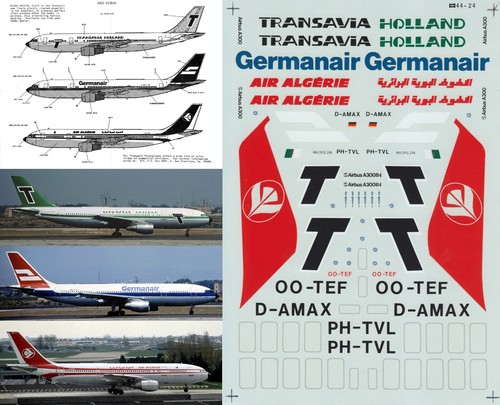 Microscale decals 144 airbus - decals, 1/144